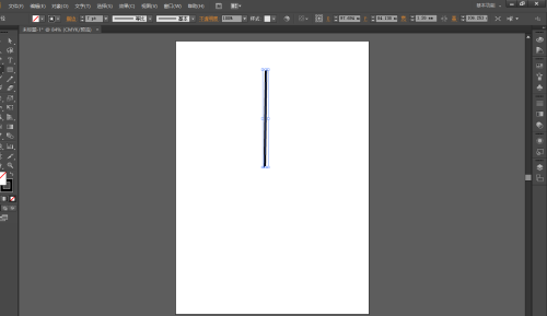 Adobe Illustrator CS6如何更改线段粗细 更改线段粗细的方法