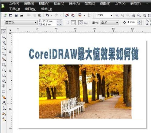 CorelDRAW如何设置最大值 CorelDRAW设置最大值的方法