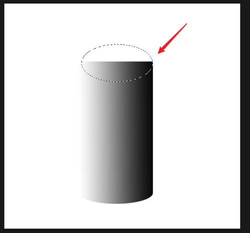 Photoshop CS6如何绘制圆柱体 绘制圆柱体的方法