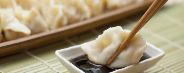 饺子的蘸料怎么调 饺子的蘸料的做法