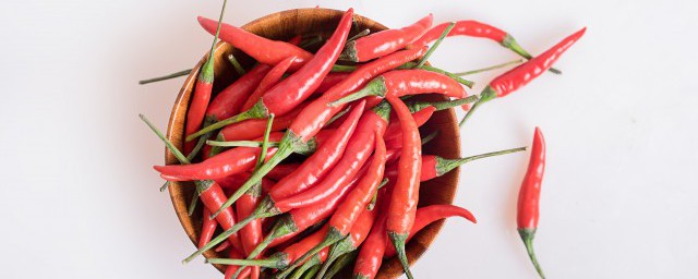 新鲜辣椒怎样保存吃的更久 新鲜辣椒的保存方法