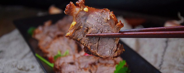 牛腱子肉的家常煮法 家常美味的牛腱子肉怎么做