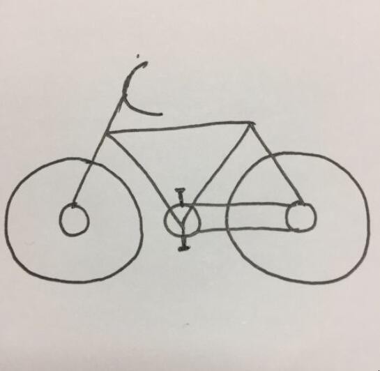 自行车简笔画 自行车的简笔画怎么画（记得收藏）
