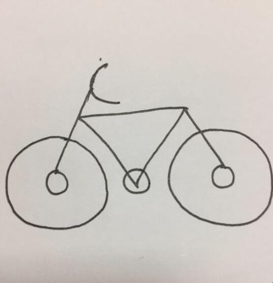 自行车简笔画 自行车的简笔画怎么画（记得收藏）