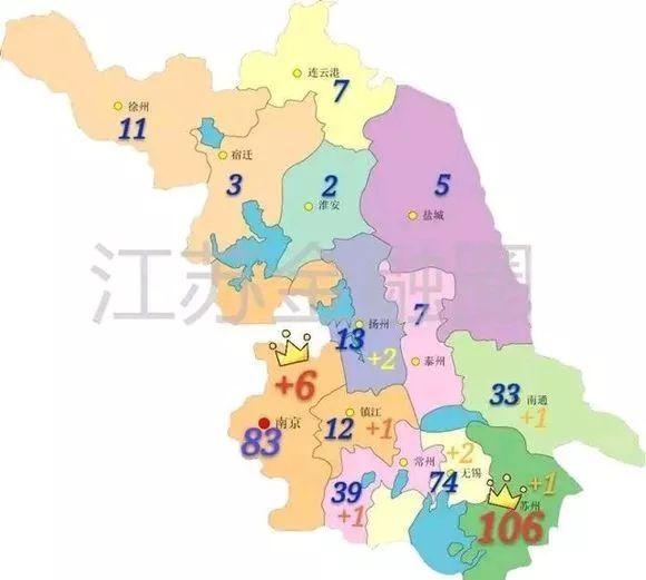 徐州有几个大学区都在哪里（拥有地铁211大学GDP全国前30）