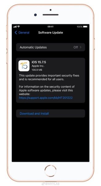 iOS15.7.5正式版更新了什么 iOS15.7.5正式版更新内容及适配机型分享